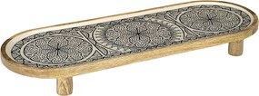 ΞΎΛΙΝΕΣ ΕΠΙΦΆΝΕΙΕΣ ΣΕΡΒΙΡΊΣΜΑΤΟΣ BLACK DUNE MANGO WOOD PRESENTATION PLATTER 50CM A1