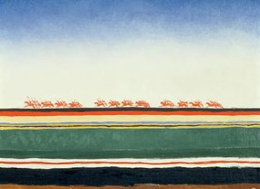 Malevich, Kazimir Severinovich - Αναπαραγωγή Red Cavalry, (40 x 30 cm)