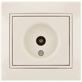 Lezard Πρίζα TV Διελεύσεως Κρεμ Mira (Πλήρης) 701.0303129