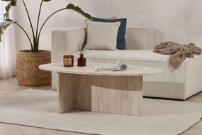 Coffee Table Orba - Travertine Travertine