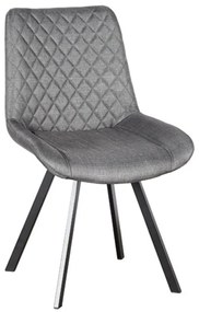 Καρέκλα Μεταλλική Alesia S 11.1310 53x61x52-86cm Grey