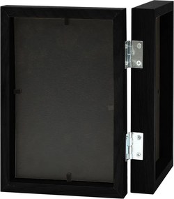 vidaXL Διπλή Κορνίζα Κολάζ Μαύρη 2 x (21 x 29,7 εκ.)