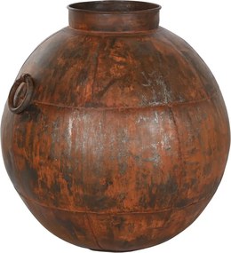 Βάζο Home ESPRIT Σκούρο καφέ Σίδερο 80 x 80 x 86 cm