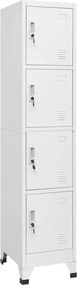vidaXL Φοριαμός 38 x 45 x 180 εκ. με 4 Τμήματα