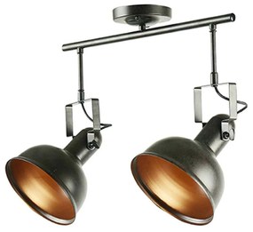 Δίφωτο Φωτιστικό EG167072CR Rust Metal