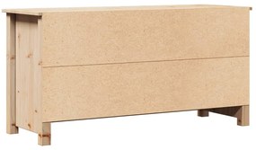 vidaXL Έπιπλο Τηλεόρασης 103 x 36,5 x 52 εκ. από Μασίφ Ξύλο Πεύκου