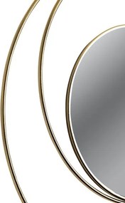 Διακοσμητικός Καθρέφτης Τοίχου (Φ80x2) Estheti 811-40004