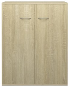 vidaXL Ντουλάπι Sonoma Δρυς 60 x 30 x 75 εκ. από Επεξ. Ξύλο