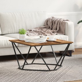 vidaXL Τραπεζάκι Σαλονιού Παλιού Ξύλου 80x80x45 εκ. Κατασκευασμένο από Ξύλο