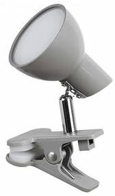 Rabalux Φωτιστικό Γραφείου Μανταλάκι Noah LED 5W Γκρι 1480
