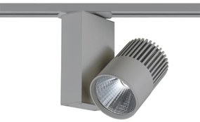 GREY LED TRACK LIGHT 15W 4000K 2WIRES 36° 1150LM 230V Ra80 - BIENAL1540G2 - 4000K - BIENAL1540G2