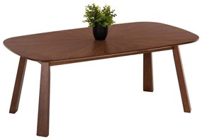 Τραπεζάκι σαλονιού RINER C9737 MDF σε Καρυδί 120x60x45Yεκ. 120x60x45 εκ.