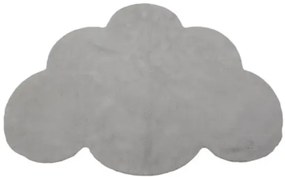 ΧΑΛΙ PUFFY FC6 L.GREY  CLOUD ANTISLIP - O80X120  NewPlan