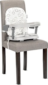 FEEDING CHAIR EGO PLUS 2in1 WHITE FLUFF PU LEATHER