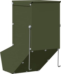 vidaXL Ταΐστρα Χαμστεριών Λαδί 12,5 x 26 x 28,5 εκ 1 κιλό