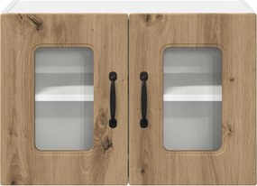 vidaXL Πάνελ πλυντηρίου πιάτων Kalmar 2 pcs Artisan Oak