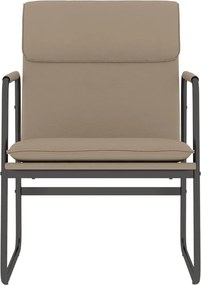 vidaXL Πολυθρόνα Καπουτσίνο 55 x 64 x 80 εκ. από Συνθετικό Δέρμα