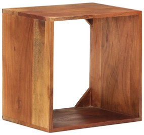 vidaXL Ράφι Τοίχου 40 x 30 x 40 εκ. από Μασίφ Ξύλο Ακακίας
