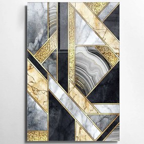 Πίνακας Γυάλινος 698GLS1480 70x100cm Multi Wallity Κάθετοι Glass