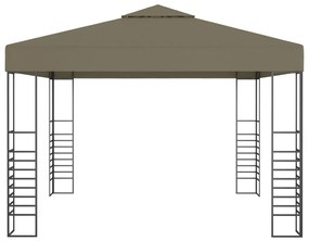 Τέντα Εκδηλώσεων Κήπου Taupe 3 x 3 μ. 180 γρ/μ² - Μπεζ-Γκρι