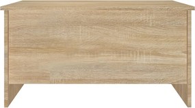 vidaXL Τραπεζάκι Σαλονιού Sonoma Δρυς 80x55,5x41,5 εκ. Επεξεργ. Ξύλο