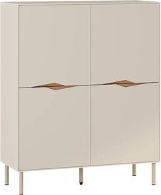 Μπουφές Marquise Megapap χρώμα sandstone 98x40x120εκ.