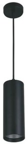 Κρεμαστό Φωτιστικό Οροφής 25W Cob small 20cm Space Lights-2104031-Μαύρο 2104031