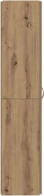 vidaXL Γραφείο Ντουλάπι Artisan Oak 60 x 32 x 152,5 εκ