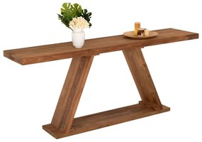 Κονσόλα HM9555 220x50x90cm Teak Natural Wood
