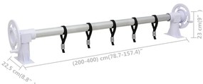 vidaXL Roller Καλύμματος Πισίνας με Πλαστική Βάση