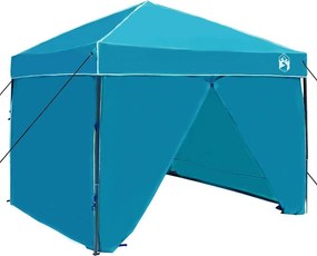 vidaXL Σκηνή Σκίασης Μπλε 243 x 243 x 251 εκ ύφασμα