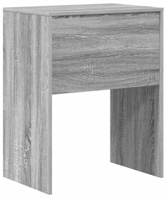 vidaXL Γραφείο Γκρι sonoma 60 x 40 x 76 εκ. Επεξεργασμένο ξύλο