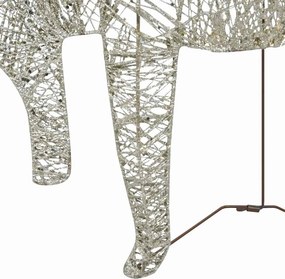 vidaXL Χριστουγεννιάτικοι Τάρανδοι 2 τεμ. με 40 LED Χρυσοί