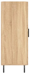 vidaXL Ντουλάπι Sonoma Δρυς 34,5x34x90 εκ. από Επεξεργασμένο Ξύλο