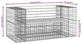 ΠΑΓΚΑΚΙ ΚΗΠΟΥ ΣΥΡΜΑΤΟΚΙΒΩΤΙΟ 143X71X65,5 ΕΚ. ΜΑΣΙΦ ΞΥΛΟ ΠΕΥΚΟΥ 834377