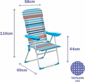 πτυσσόμενη καρέκλα Marbueno Πολύχρωμο 60 x 110 x 60 cm