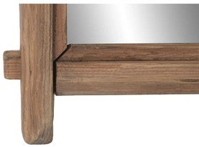 Τοίχο καθρέφτη Home ESPRIT Φυσικό Ανατολικó 62 X 8 X 120 CM