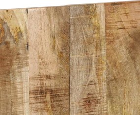 vidaXL κεφαλάρι 140 cm μασίφ ακατέργαστο ξύλο Mango