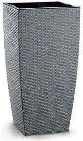 Κασπώ Natura 10.07.0108 31x31x56,5cm Dark Grey Plastic