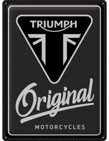 Μεταλλική πινακίδα Triumph - Original Motorcycles