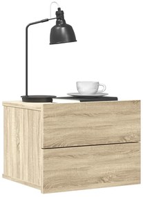 vidaXL Κομοδίνο Χρώμα Sonoma Δρυς 40 x 30 x 30 εκ. από Μοριοσανίδα