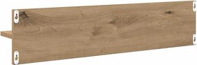 vidaXL Ράφια Τοίχου 4 τμχ. Artisan Oak 80 x 11,5 x 18 εκ