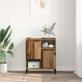 vidaXL Πλαϊνό γραφείο Παλαιό ξύλο 60 x 35 x 70 cm Επεξεργασμένο ξύλο