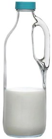 Μπουκάλι Basic SP80342K6B 10x10x29cm 1400ml Clear-Blue Espiel Glass