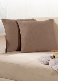Stewehome Σετ 2 τεμαχίων μποέμ διακοσμητικές μαξιλαροθήκες με φερμουάρ 45x45 cm