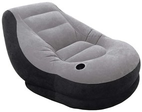 INTEX Καρέκλα Φουσκωτή Ultra Lounge Relax με Πουφ 68564NP