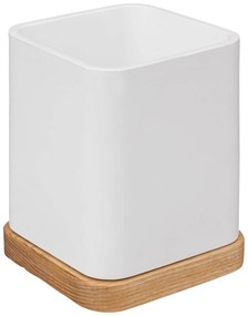 Ποτήρι Οδοντόβουρτσας (8.2x8.2x10) F-V Natureo White 174610A