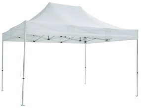 GAZEBO Β.ΤΥΠΟΥ CRESSEN HM6306 ΠΤΥΣΣΟΜ.-ΣΚΕΛΕΤΟΣ ΑΛΟΥΜ.ΑΣΗΜΙ-ΛΕΥΚΟ ΠΑΝΙ 3x4,5x3,4Yμ - HM6306