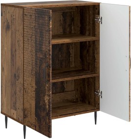 vidaXL Πλαϊνό γραφείο Παλαιωμένο ξύλο 66 x 34,5 x 89,5 εκ
