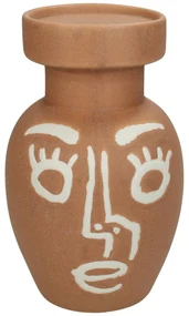 Κηροπήγιο ArteLibre Φυσικό Κεραμικό 11.6x11.6x18.7cm